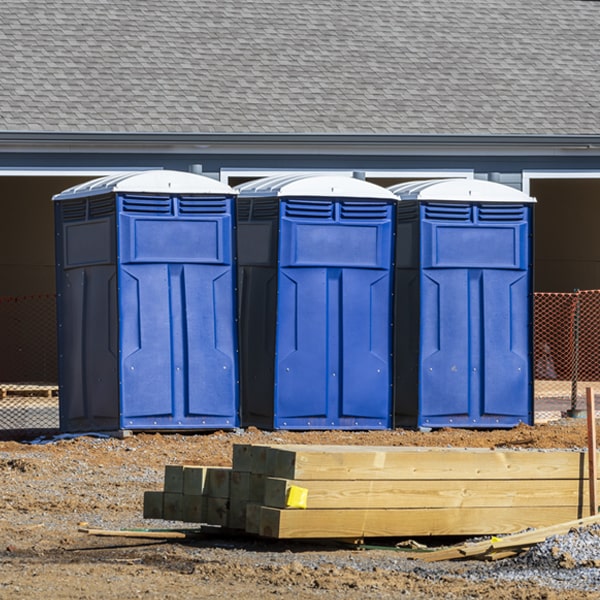 what is the expected delivery and pickup timeframe for the portable toilets in Chelsea NY